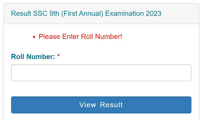 Check Your 9th Class Results 2023 Faisalabad Board
